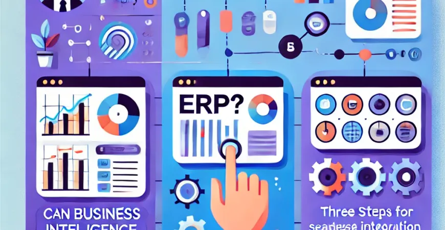 商务智能能对接ERP？三步实现无缝融合！  